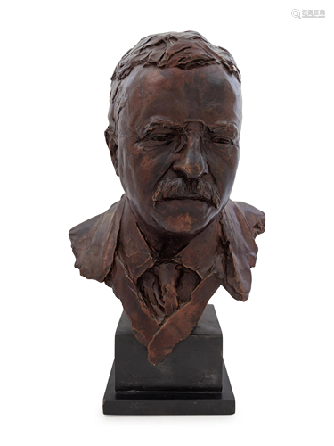 A Cast Presidential Bust