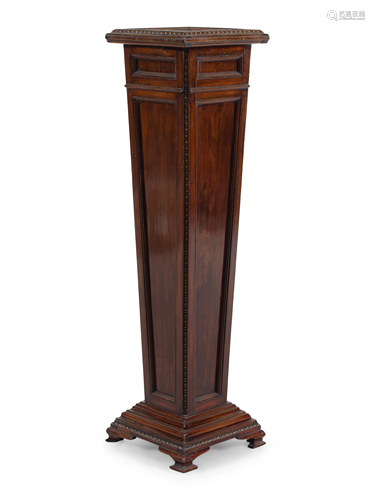 A Mahogany Pedestal