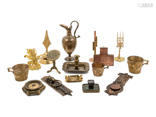 A Collection of Brass, Bronze and Copper Articles