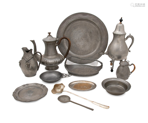 A Collection of Pewter Articles