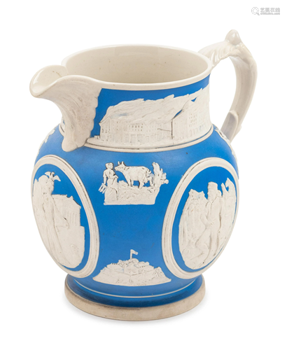 A Copeland Spode Chicago Pitcher