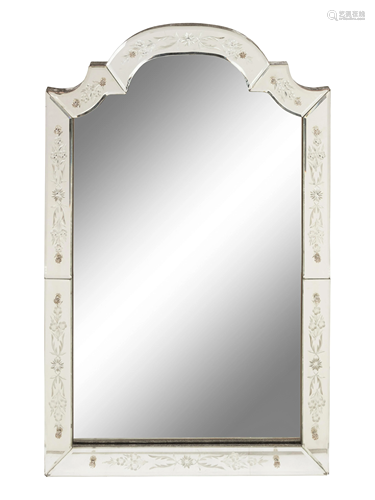 A Venetian Glass Mirror