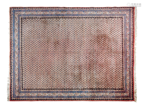 A Malayir Wool Rug