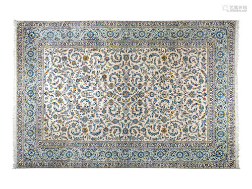 An Isfahan Wool Rug