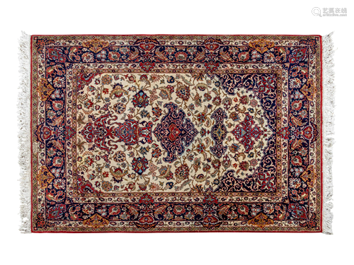 A Romanian Wool Prayer Rug