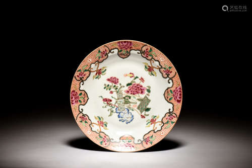EXPORT FAMILLE ROSE DISH