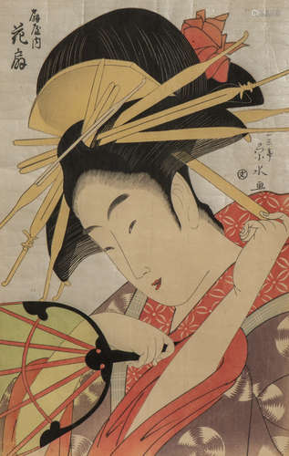 JAPANESE PRINT 'GIRL'