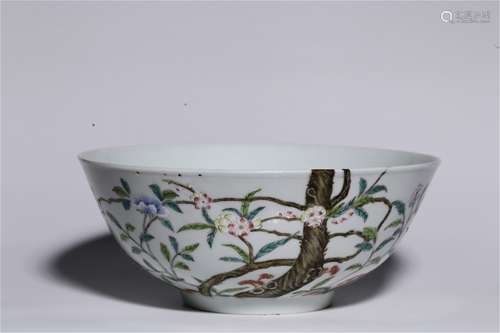 A Chinese Famille-Rose Porcelain Bowl