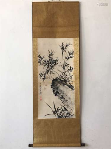 A Chinese Scroll Painting, Wang, Xuetao Mark