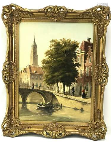 A Holland Oil Painting, Jan Beekhout Mark