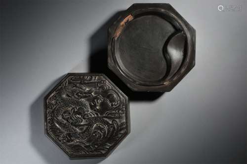 A Chinese Carved Ink-stone