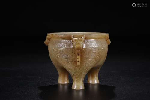 A Chinese Jade Censer