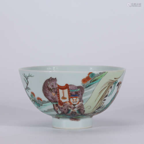 A Chinese Famille Rose Porcelain Bowl