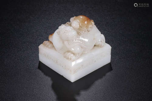 A Chinese Jade Seal