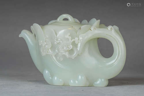 A Chinese Jade Teapot