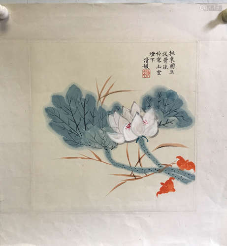 A Chinese Painting, Luo Qingyuan Mark