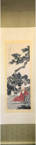 A Chinese Vertical Scroll, Mei Lanfang Mark