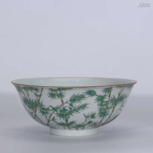 A Chinese Enamel Porcelain Bowl