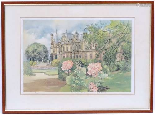 Gladys Crook (1899 - 1976), English School, Limited edition print, 70/300, Waddesdon Manor,