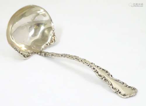 An American Sterling silver sauce ladle 5 1/2