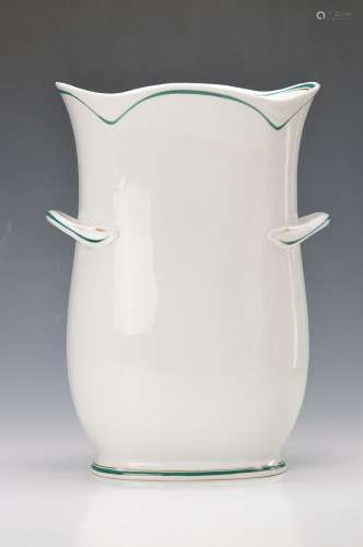 Large double handle vase