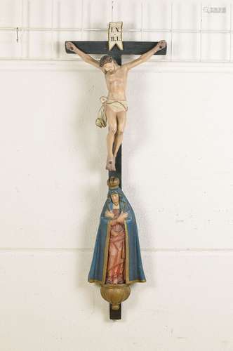 crucifix with Madonna