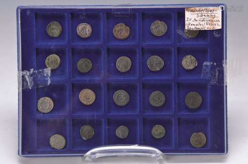 20 roman commemorative coins