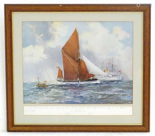 Frank H. Mason, XX, Marine School, Print, F. T. Everard & Sons, Ltd.