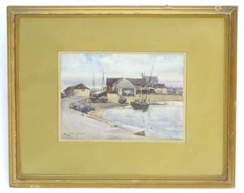 Charles Eyres Simmons (1902-1914), Cornish School, Watercolour,