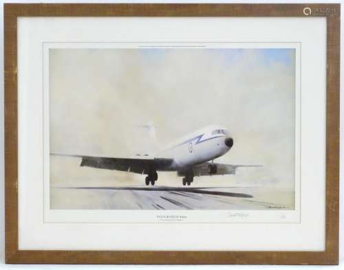 David Shepherd (1931-2017), English School, A rare limited edition aviation print, no, 116 / 850,