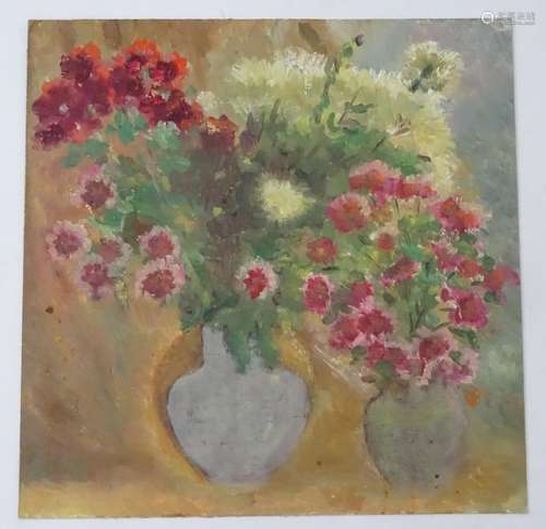 Mikola Oleksandrovich Bondar, late XX, Ukrainian / Russian School, Oil on artist's board,