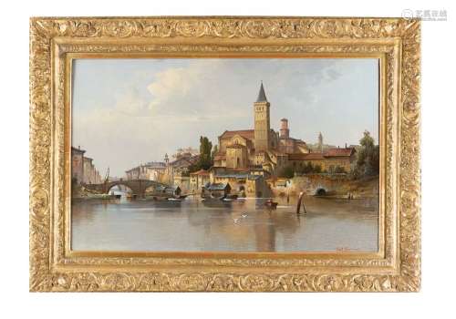 Karl Kaufmann (1843 1905), View of Rovinj (Croatia…