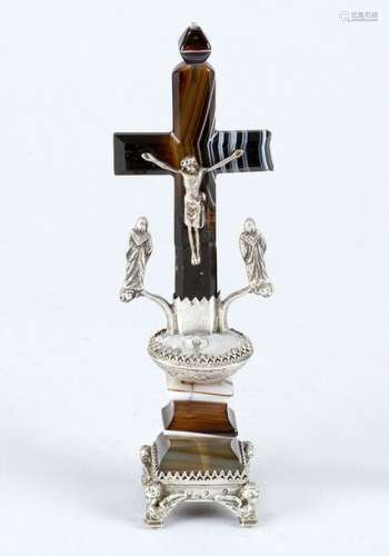 Table cross with cutted agate stones in form of th…