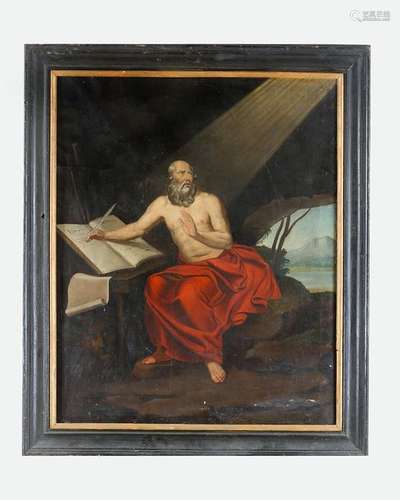 Flemish School 18th Century, Saint Jerome in the w…