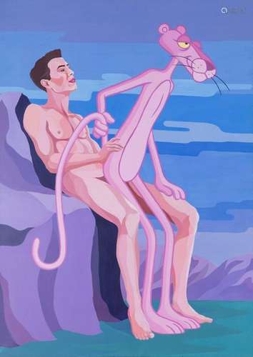 Giuseppe Veneziano (1971), Jeff Koons & Pink Panth…