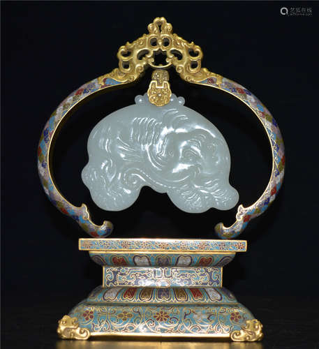 A Jade Ornament Qianlong Period