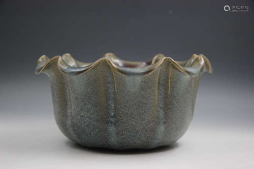 Chinese Song Dynasty Jun Kiln Porcelain Flower Pot