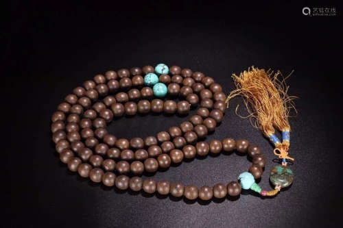 Chinese 108 Agilawood Beads Bracket