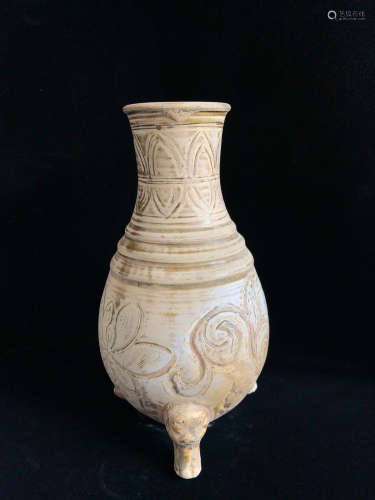 Chinese Three-Legged Porcelain Vase