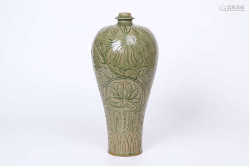 Chinese Yaozhou Kiln Porcelain Bottle