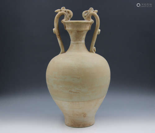 Chinese Gong County Kiln Porcelain Bottle