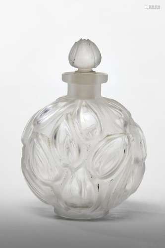 René LALIQUE (1860-1945)  - Petit flacon modèle 