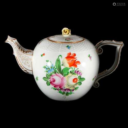 A Herrend Teapot.