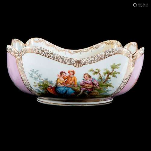 Continental porcelain bowl.