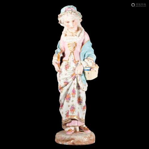 French Vion and Baury porcelain figure.