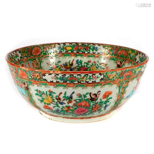 Chinese Rose Canton bowl.