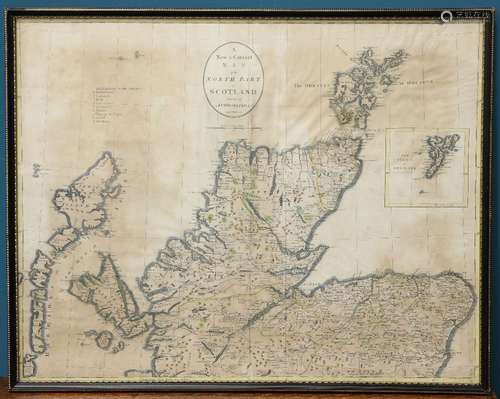 CARY (JOHN), A NEW & CORRECT MAP OF THE NORTH PART OF SCOTLAND