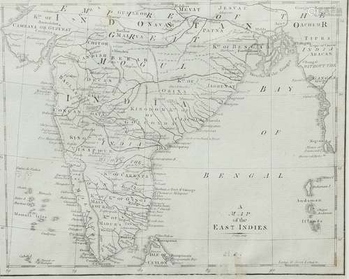 CARY (JOHN), A MAP OF THE EAST INDIES