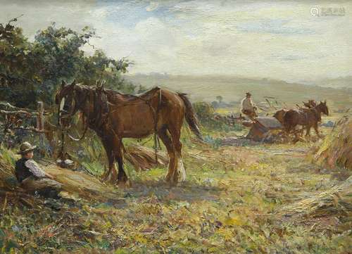 ERNEST HIGGINS RIGG (1868-1947), TAKING A REST