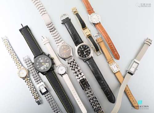 Lot including ten fancy watches including Lancel, …